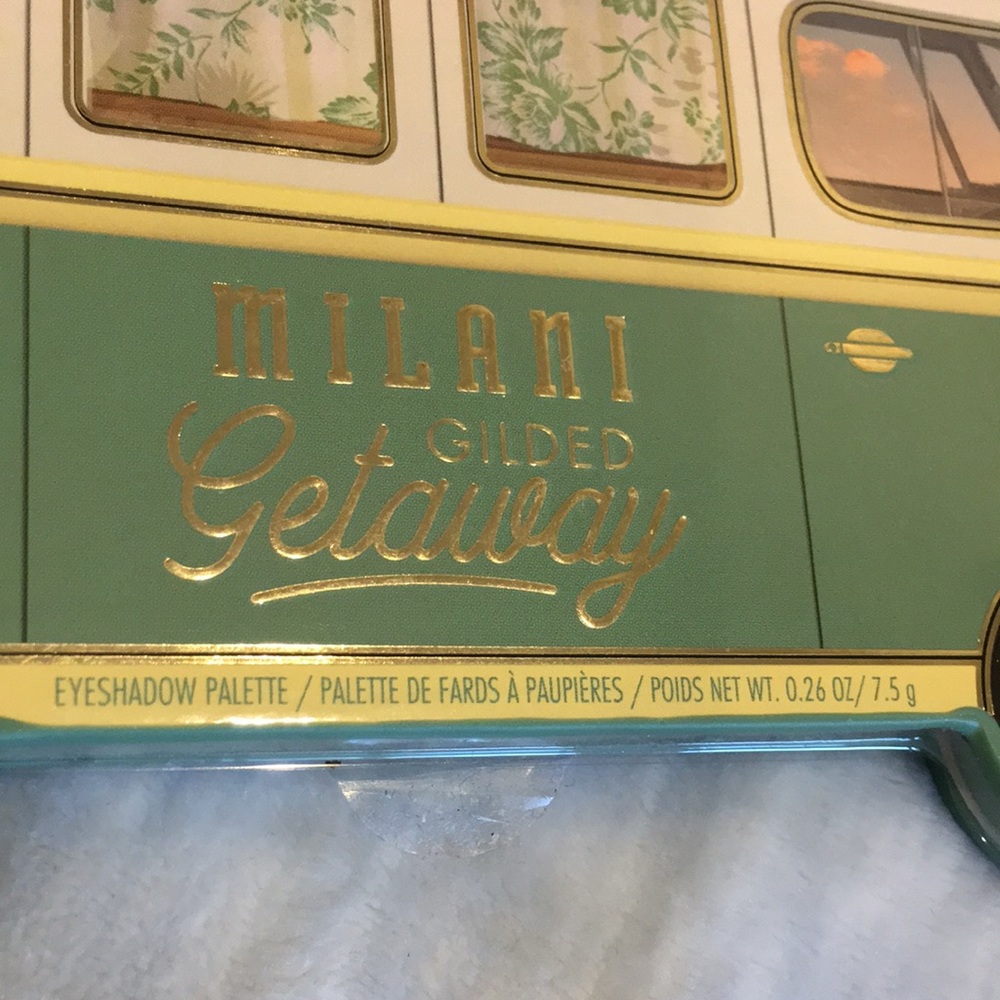 Milani Gilded Getaway Eyeshadow Palette NWT .26 oz 12 colors Summer Beauty - Picture 2 of 16